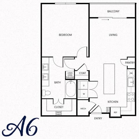 blueprint of a floor plan with bedrooms and baths